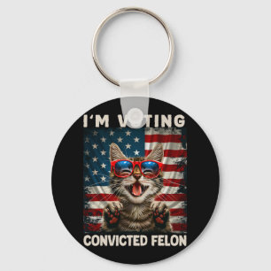 Chaveiro Cat, estou votando condenado Felon