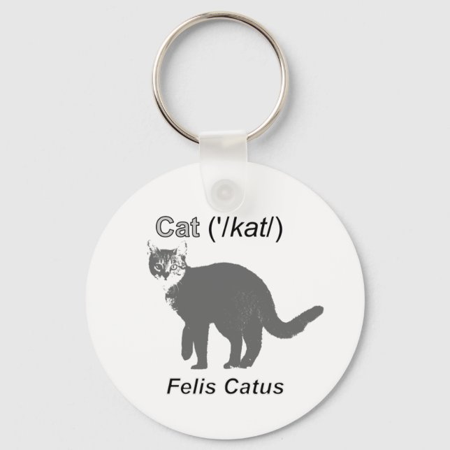 Chaveiro Cat Felis Catus (Frente)