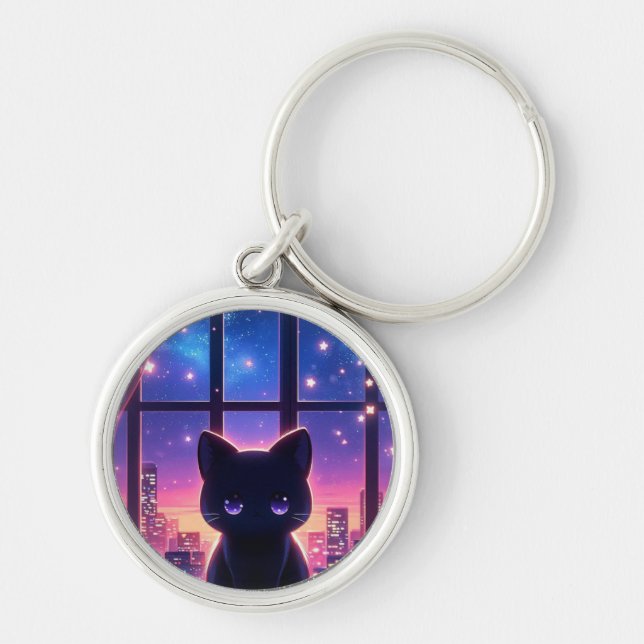 Chaveiro Cat keychain  (Frente)