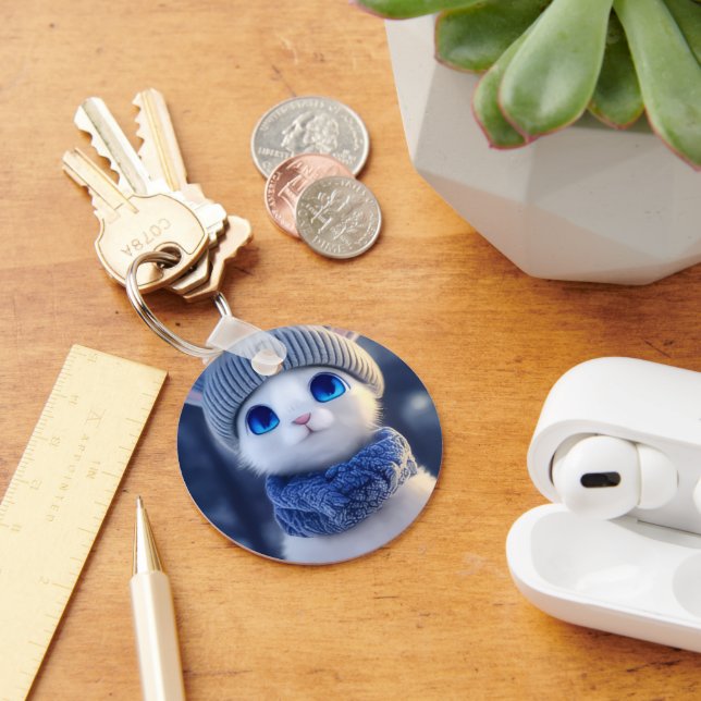 Chaveiro  cat  Keychain (Mesa)