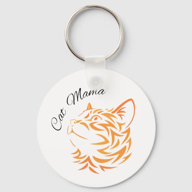 Chaveiro Cat Mama  (Frente)