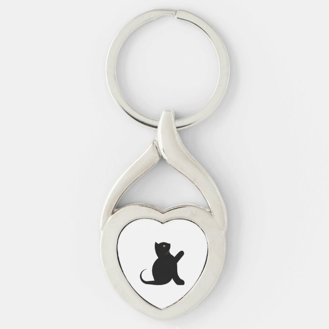 Chaveiro Cat Say Hello (Frente)