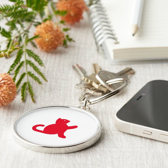 Chaveiro Cat Says Hello (Lateral)