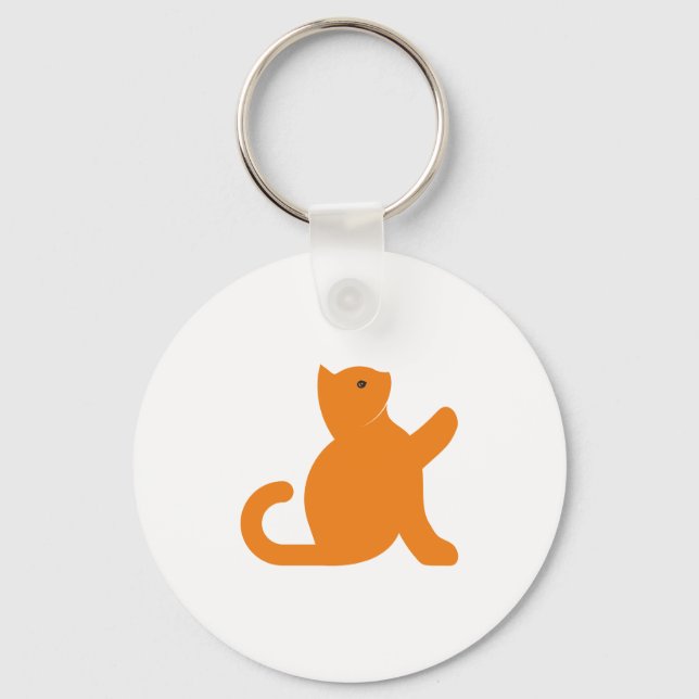 Chaveiro Cat Says Hello (Frente)