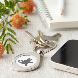 Chaveiro Cat Says Hello