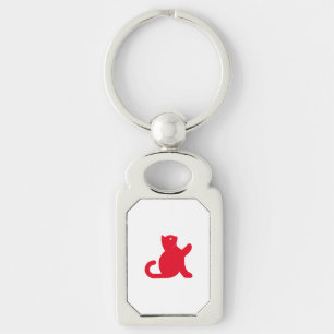 Chaveiro Cat Says Hello