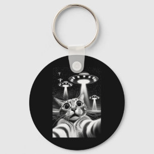 Chaveiro Cat Ufo Engraçado Memória Invasão Retroativa Cat U