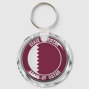 Chaveiro Catar Round Emblem