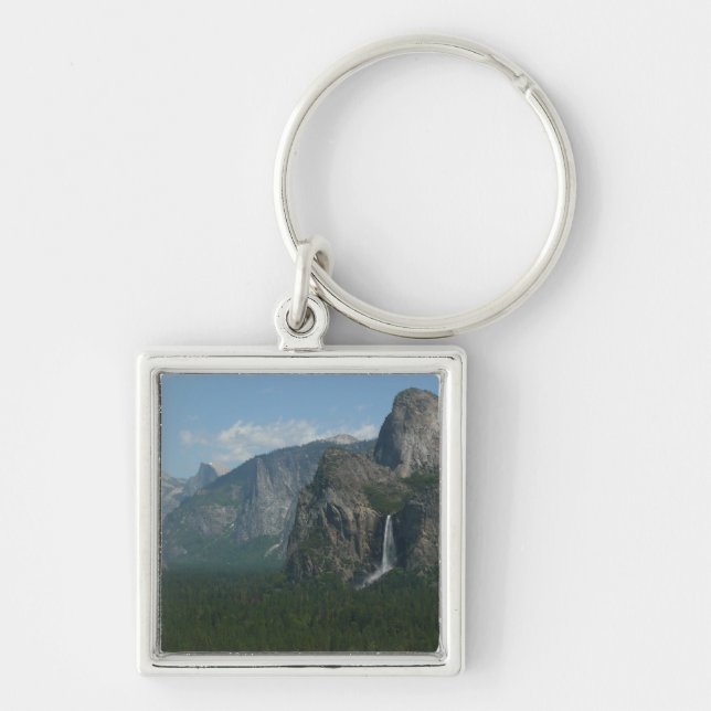 Chaveiro Cataratas Bridalveil e Half Dome em Yosemite (Frente)