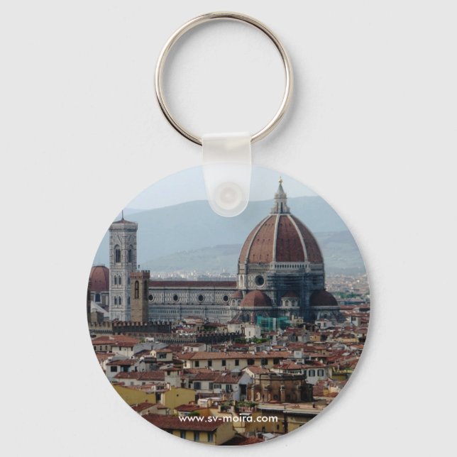 Chaveiro Catedral de Papais noeis Maria del Fiore (Frente)