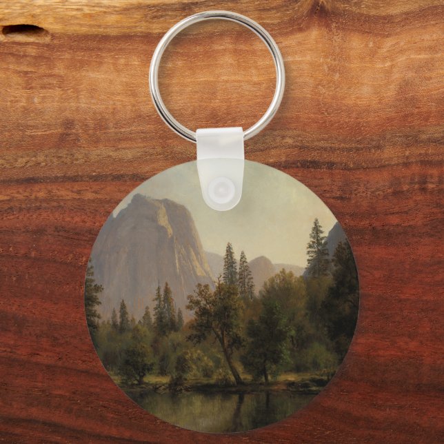 Chaveiro Catedral Rochas, Vale Yosemite Albert Bierstadt (Frente)