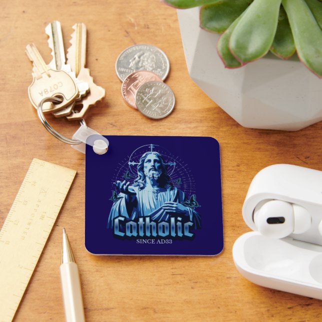 Chaveiro Católico Romano desde Cristo de Jesus AD33 (Mesa)