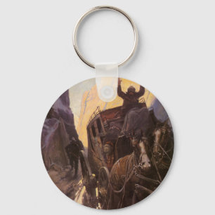 Chaveiro Caubóis Vintage, Segurem as Mãos no Canyon por NC 