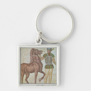 Chaveiro Cavaleiro do cavalo em cores de competência