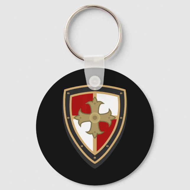 Chaveiro Cavaleiro Medieval - Túnis medieval renascentista (Frente)