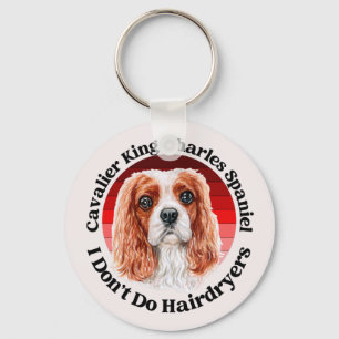Chaveiro Cavalier King Charles Spaniel citação engraçada