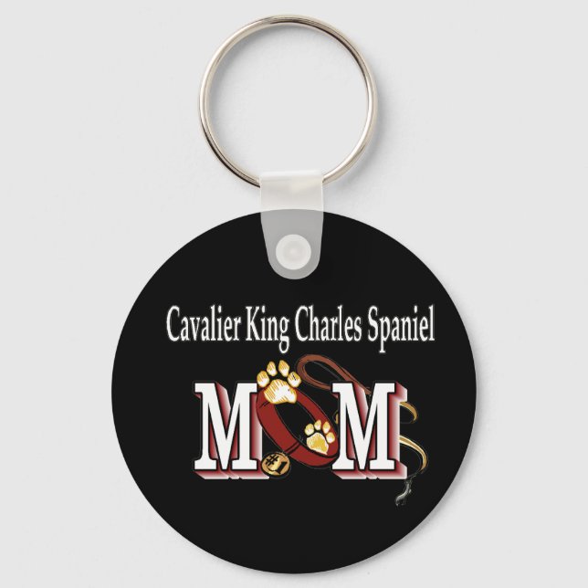 Chaveiro Cavalier King Charles Spaniel Mamãe Gifts (Frente)