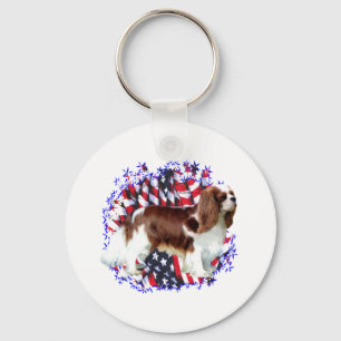 Chaveiro Cavalier King Charles Spaniel Patriot