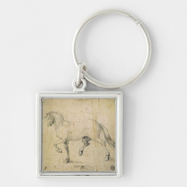 Chaveiro Cavalo, 1503 (caneta e tinta no papel) (Frente)