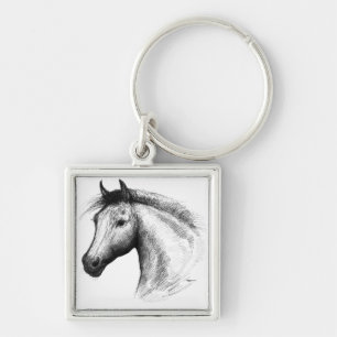 Chaveiro Cavalo:Branca