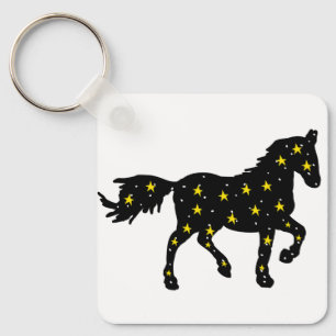 Chaveiro Cavalo Galáxia – Zodíaco Celestial