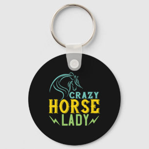 Chaveiro Cavalo Louco Lady Horse Sobrevoando Mulheres Horse