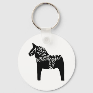 Chaveiro Cavalo preto de Dala