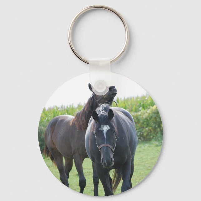 Chaveiro Cavalos apaixonados (Frente)