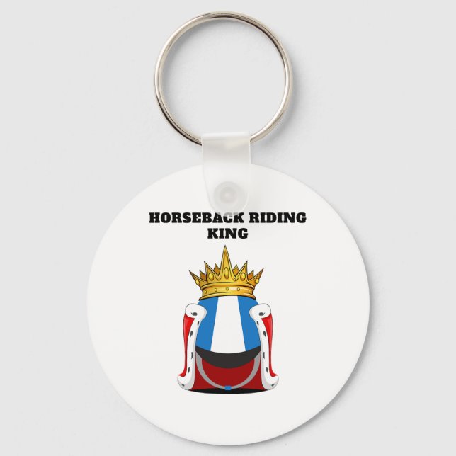 Chaveiro Cavalos Cavalos Andando Rei Mens Cavalo (Frente)