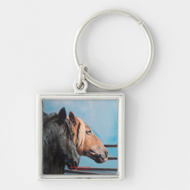 Chaveiro Cavalos/Cavalos/Cavalos (Frente)