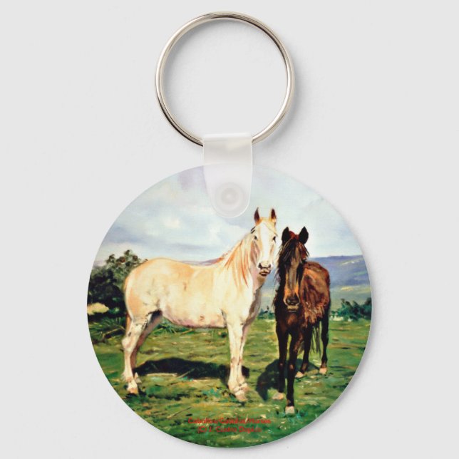 Chaveiro Cavalos/Cavalos/Cavalos (Frente)