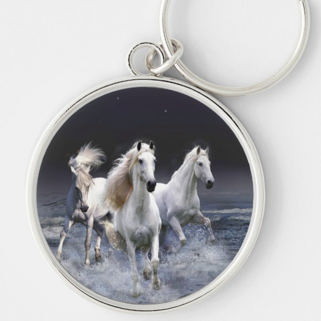 Chaveiro Cavalos travesseiros decorativos (Frente)