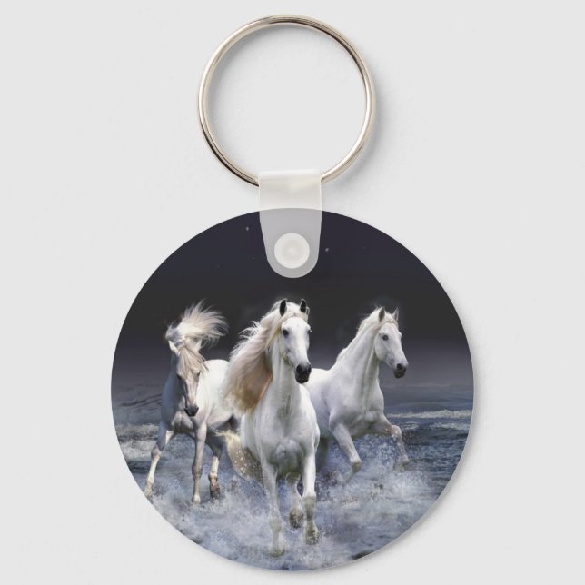 Chaveiro Cavalos travesseiros decorativos (Frente)