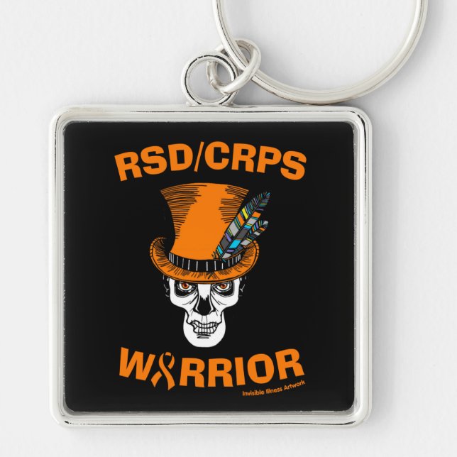 Chaveiro Caveira/Chapéu...RSD/Chaveiro CRPS (Frente)