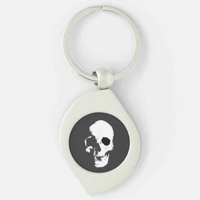 Chaveiro Caveira, Humano, Cabeça (Frente)