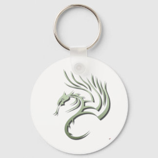 Chaveiro Cawthorne, o dragão verde metálico
