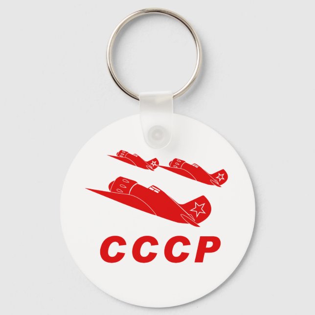 Chaveiro CCCP Força Aérea Vermelha (Frente)