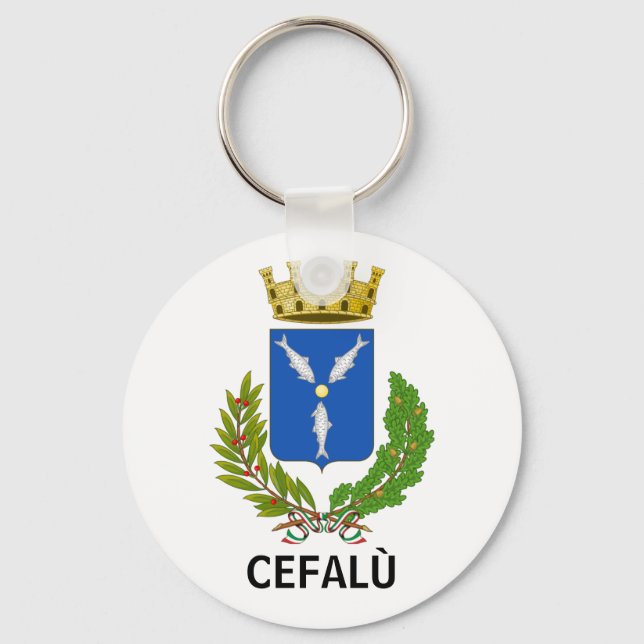 Chaveiro Cefalù casaco de armas - Sicília (Frente)