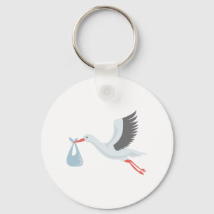 Chaveiro Cegonha a entrega