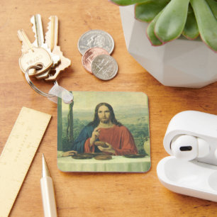 Chaveiro Ceia Antiga em Emaús com Jesus Cristo