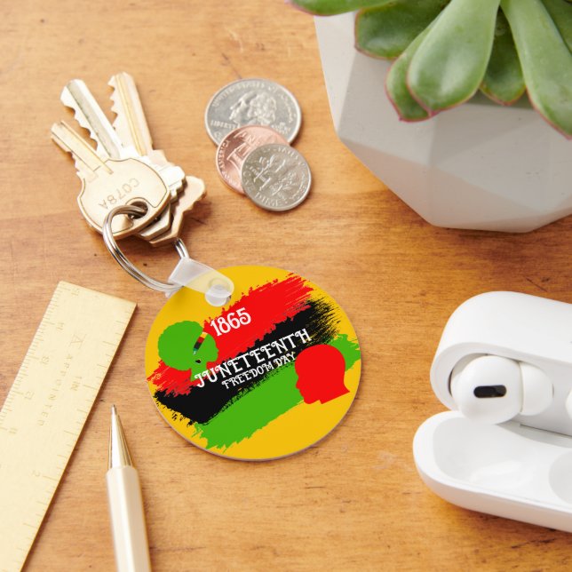 Chaveiro Celebração do Sinalizador do Dia da Liberdade 1865 (Mesa)