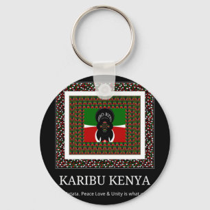 Chaveiro Celebração no Quênia: Boas-vindas incríveis ao Quê