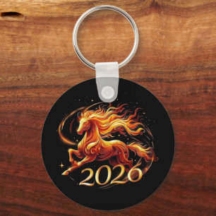 Chaveiro Celebrações do Ano do Cavalo Chinês 2026