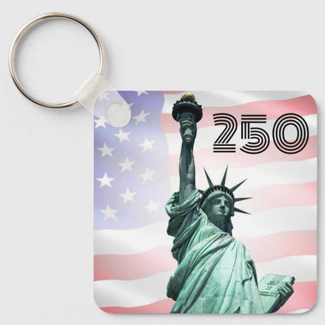 Chaveiro Celebrate America 250 #50 (Frente)