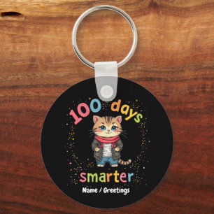 Chaveiro Celebre por ser "100 Dias Mais Inteligente" Perso