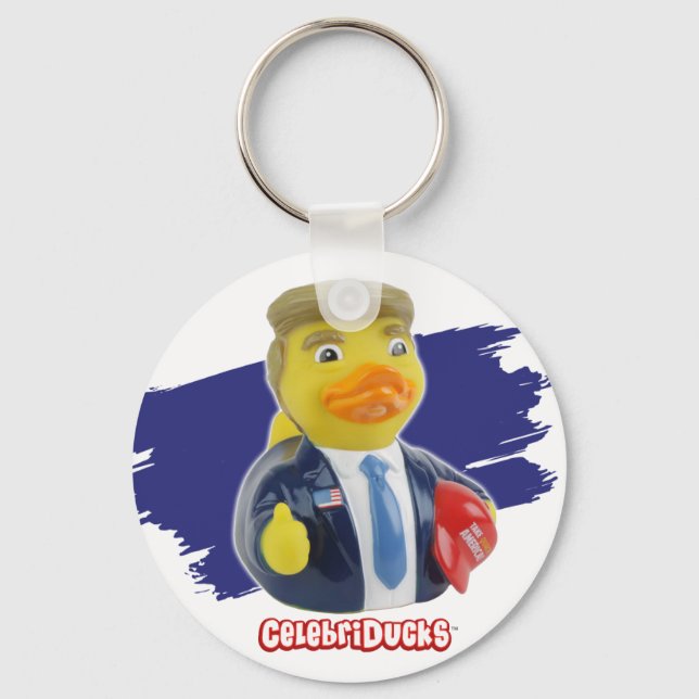 Chaveiro CelebriDucks Pato de Borracha Donald (Frente)