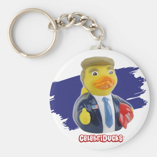 Chaveiro CelebriDucks Pato de Borracha Donald (Frente)