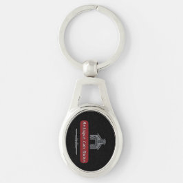 Chaveiro Celeiro de Carro Antigo - Oval