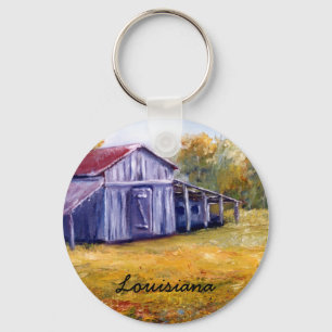 Chaveiro Celeiro de Louisiana das belas artes da pintura a