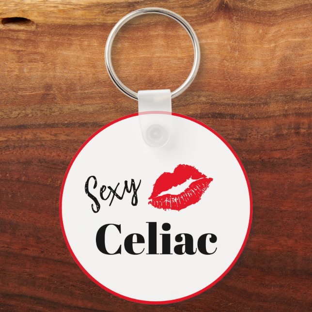Chaveiro Celiaco Sexy Divertido (Frente)